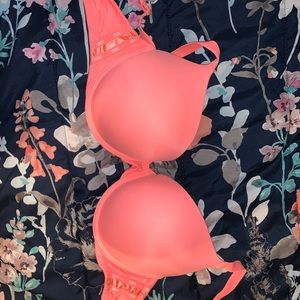 Pink bra